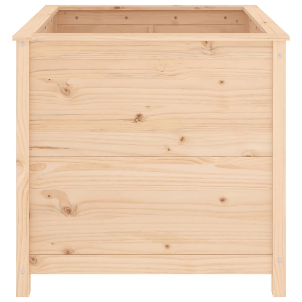 vidaXL Donica ogrodowa, 82,5x82,5x78 cm, lite drewno sosnowe