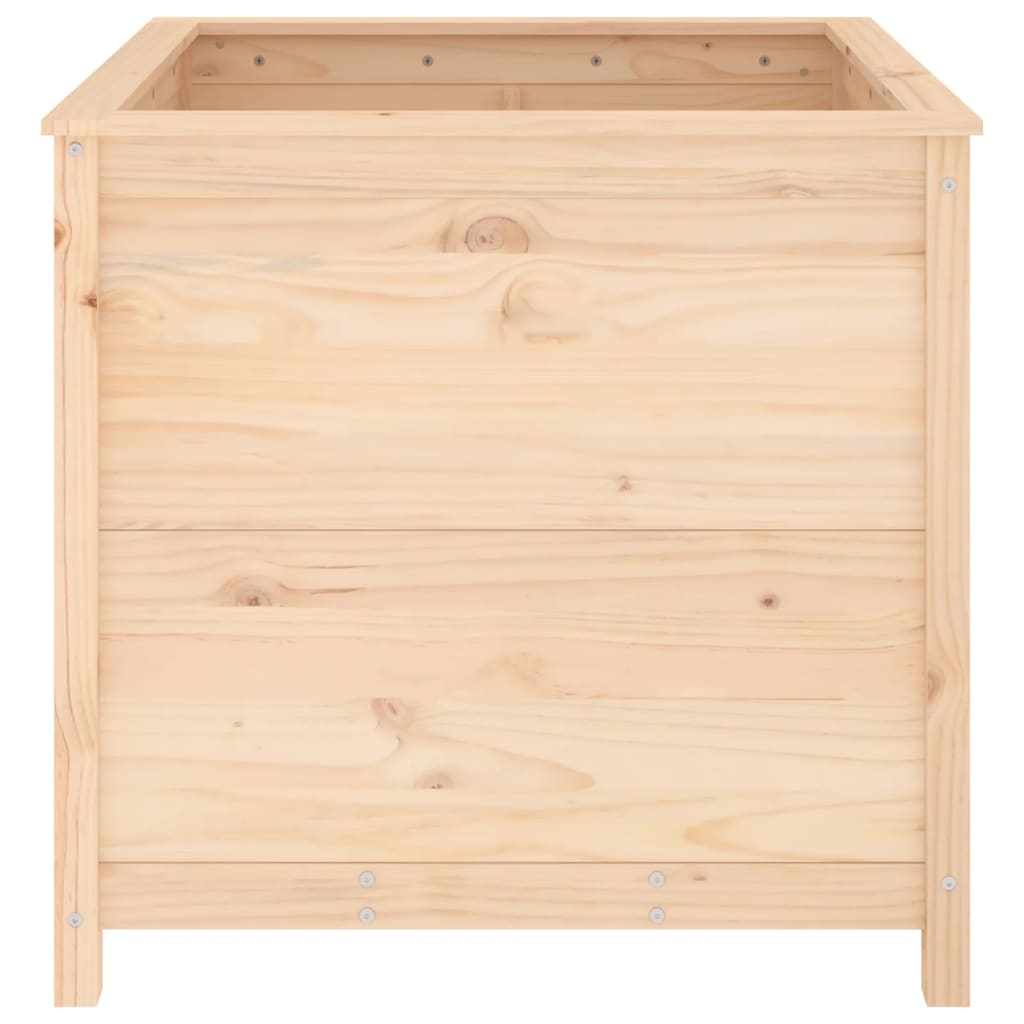 vidaXL Donica ogrodowa, 82,5x82,5x78 cm, lite drewno sosnowe