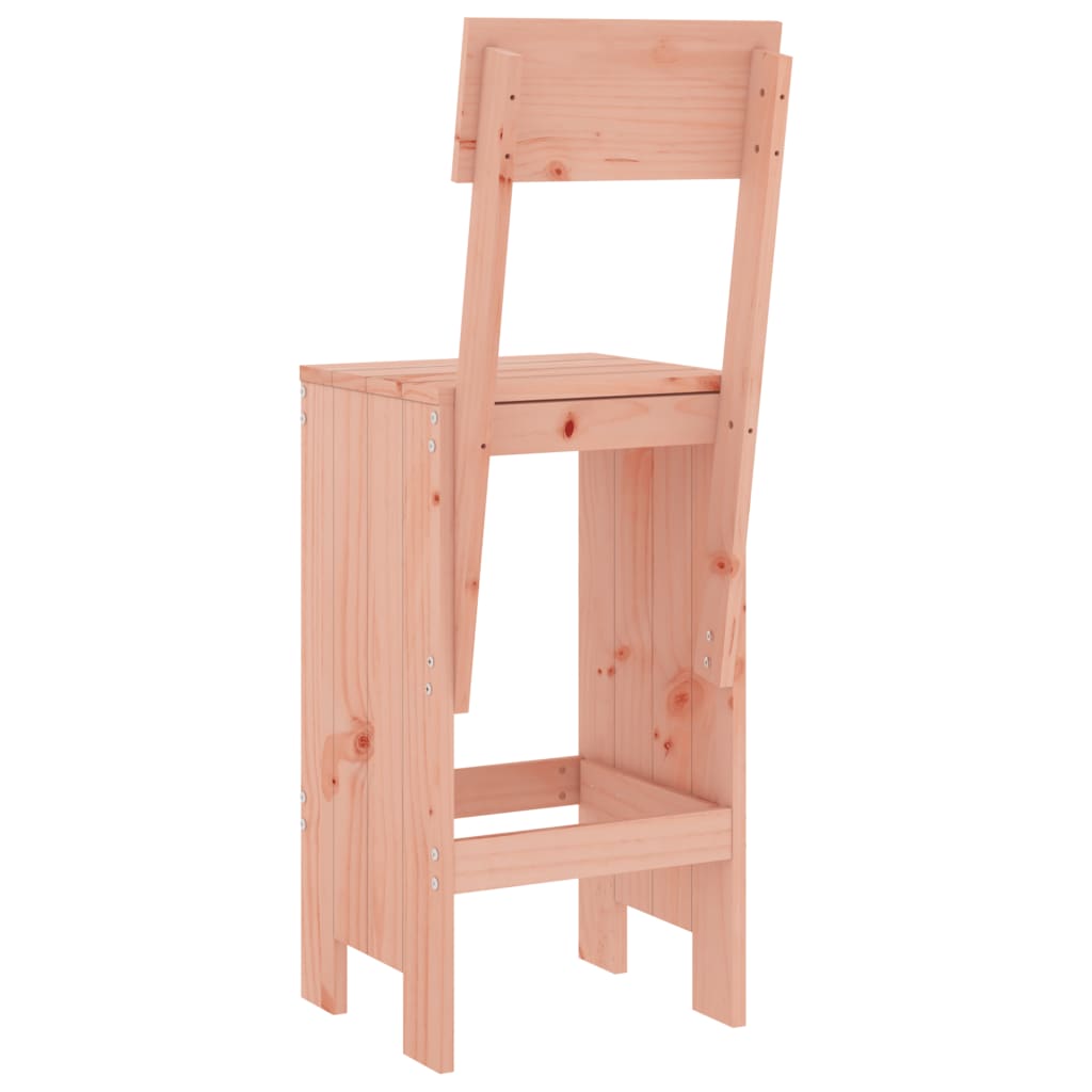vidaXL Stołki barowe, 2 szt., 40x48,5x115,5 cm, lite drewno daglezjowe