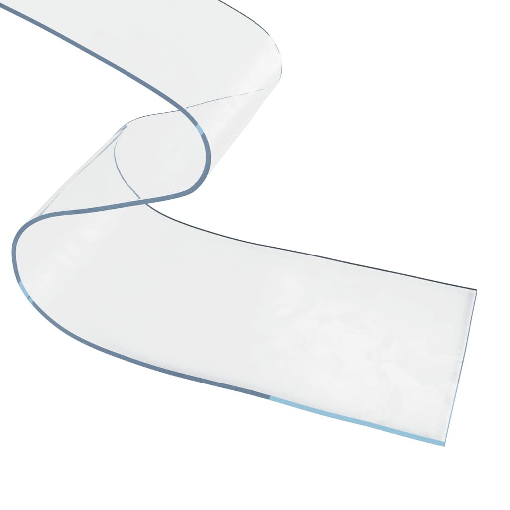 vidaXL Kurtyna paskowa, przezroczysta, 200 mm x 1,6 mm, 50 m, PVC