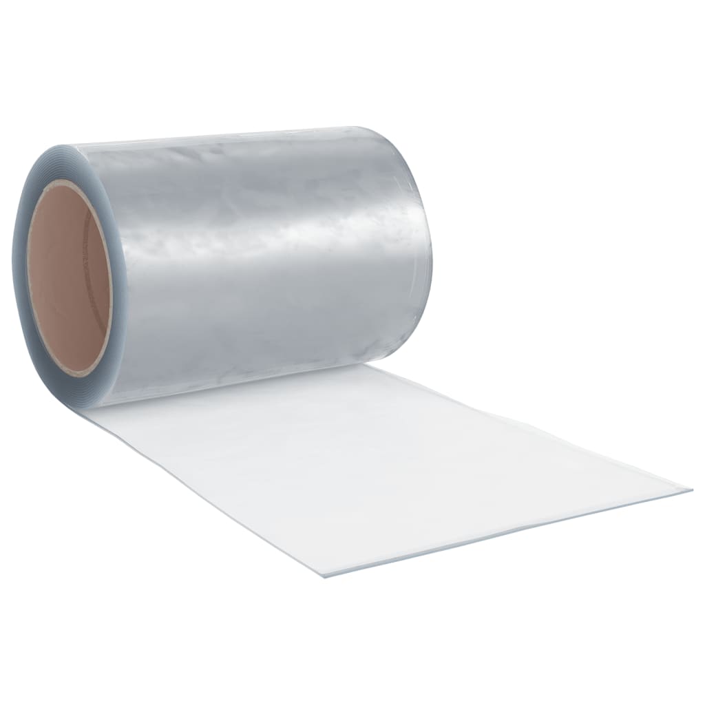 vidaXL Kurtyna paskowa, przezroczysta, 300 mm x 2,6 mm, 10 m, PVC