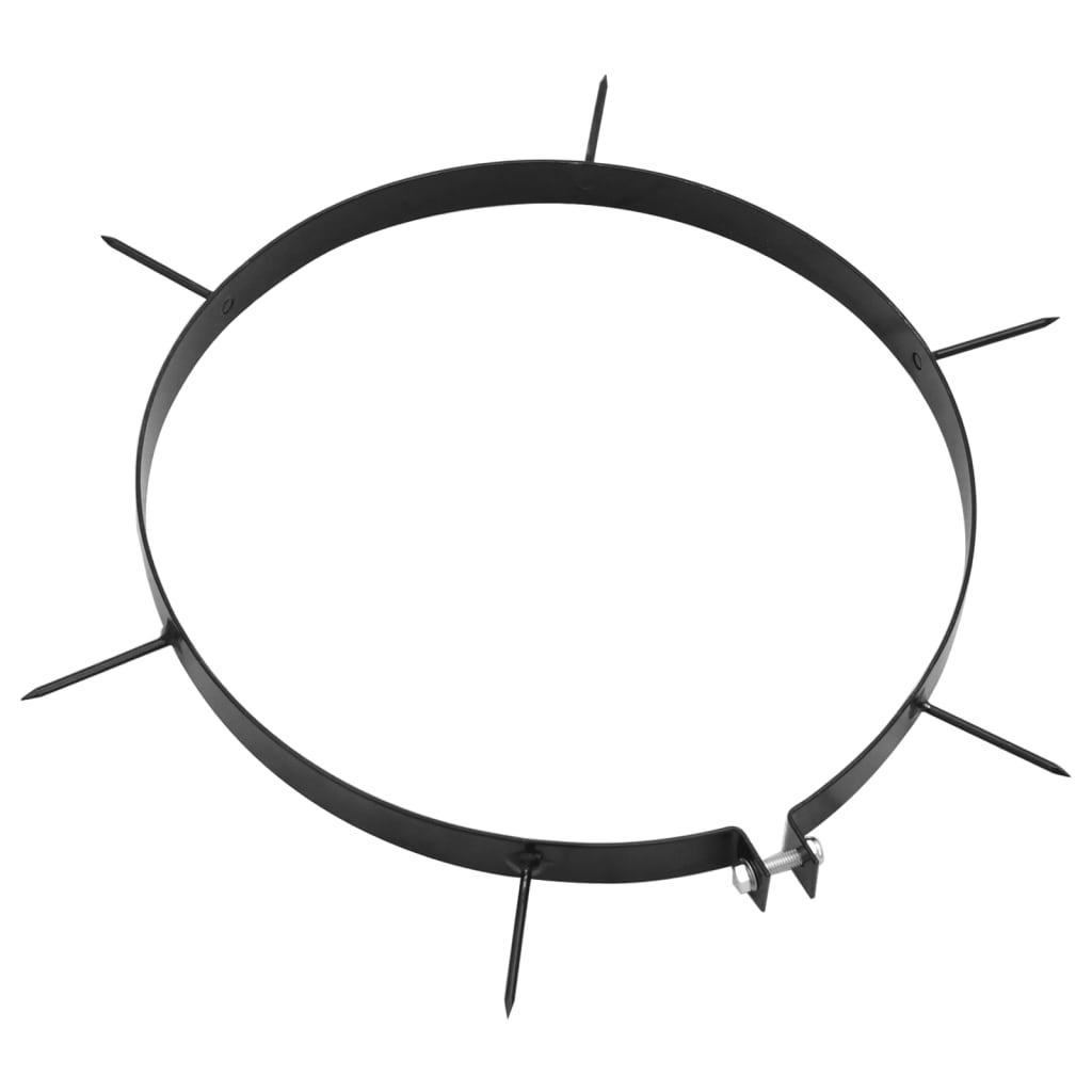 vidaXL Obręcze z kolcami do aeratora, 5 szt., Ø30 cm, żelazo