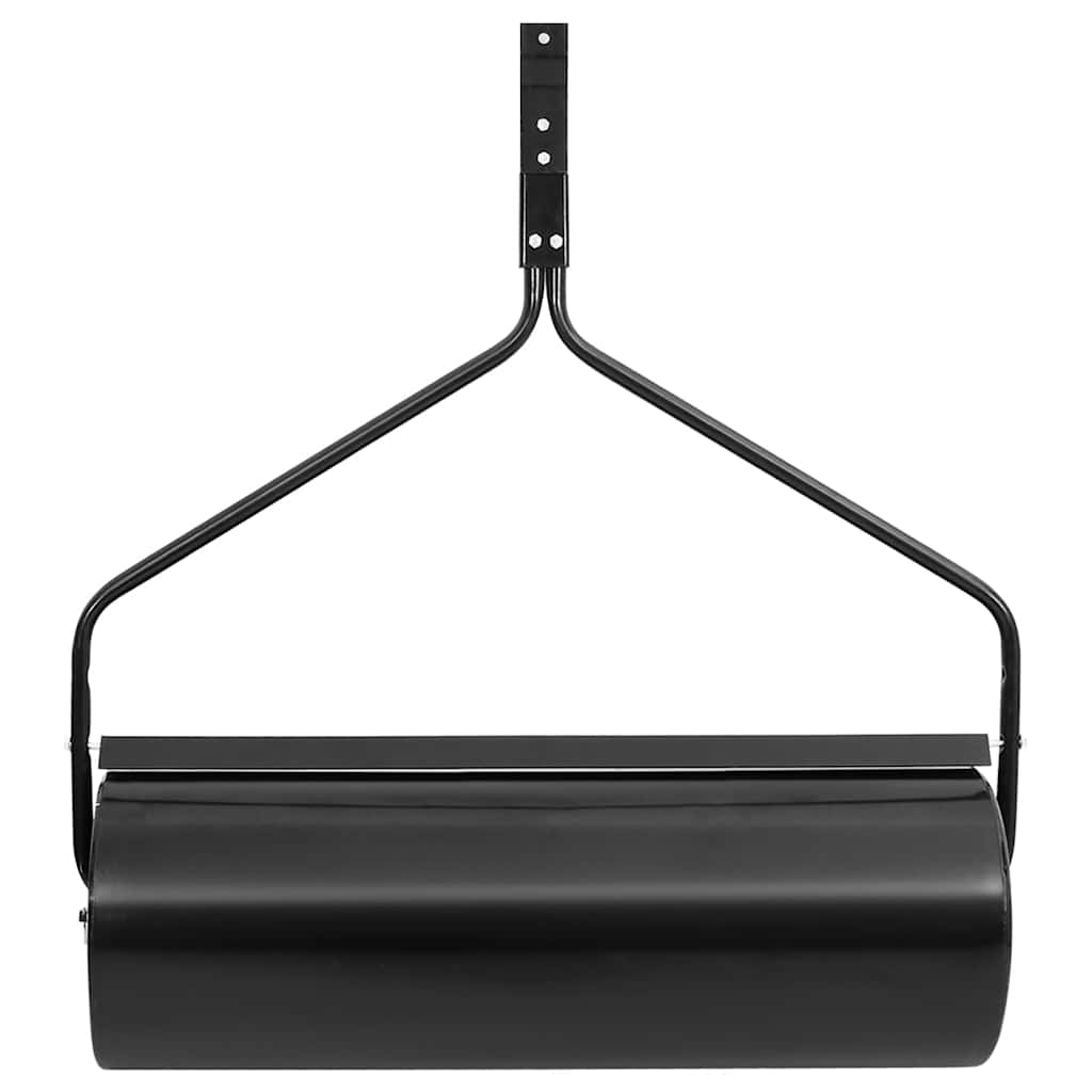 vidaXL Walec do trawnika, czarny 63 L, żelazo