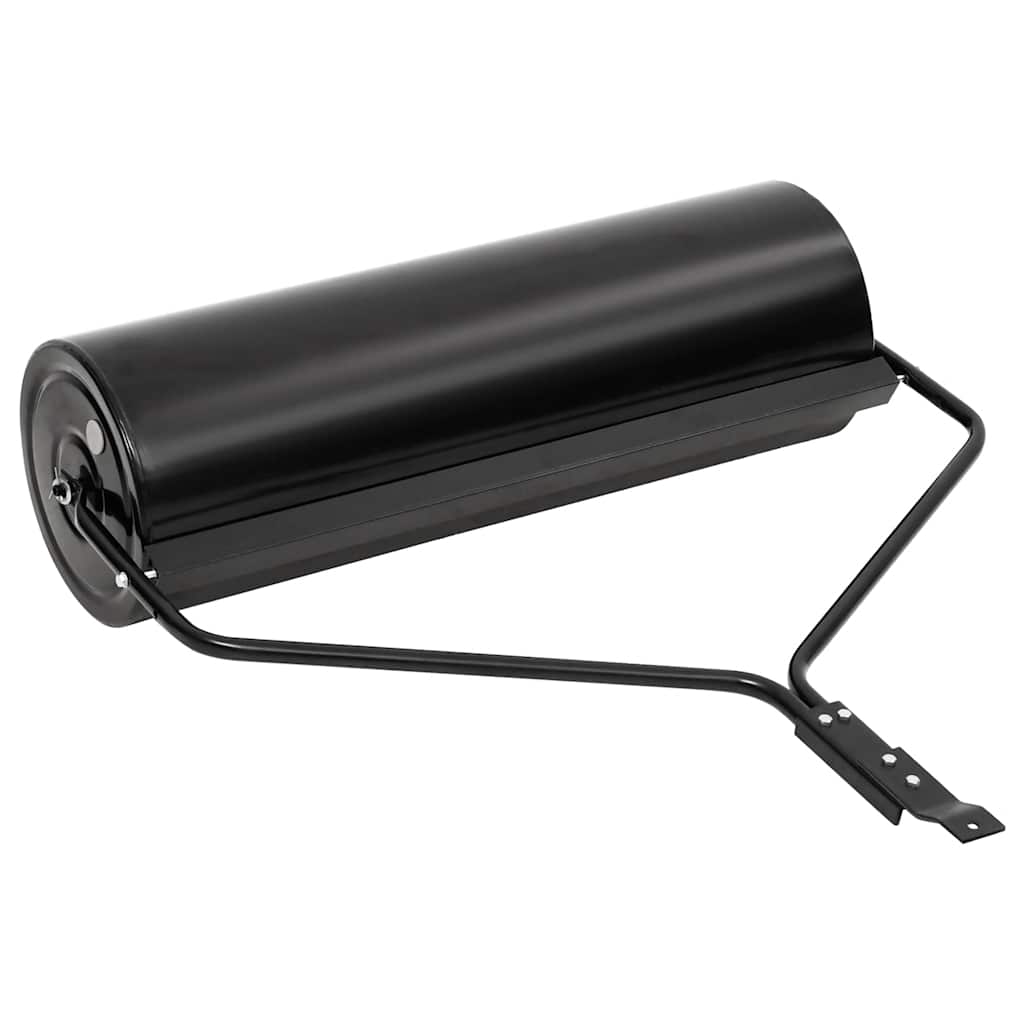 vidaXL Walec do trawnika, czarny 63 L, żelazo