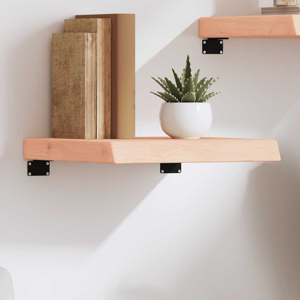 vidaXL Półka, 40x40x(2-6) cm, surowe lite drewno dębowe