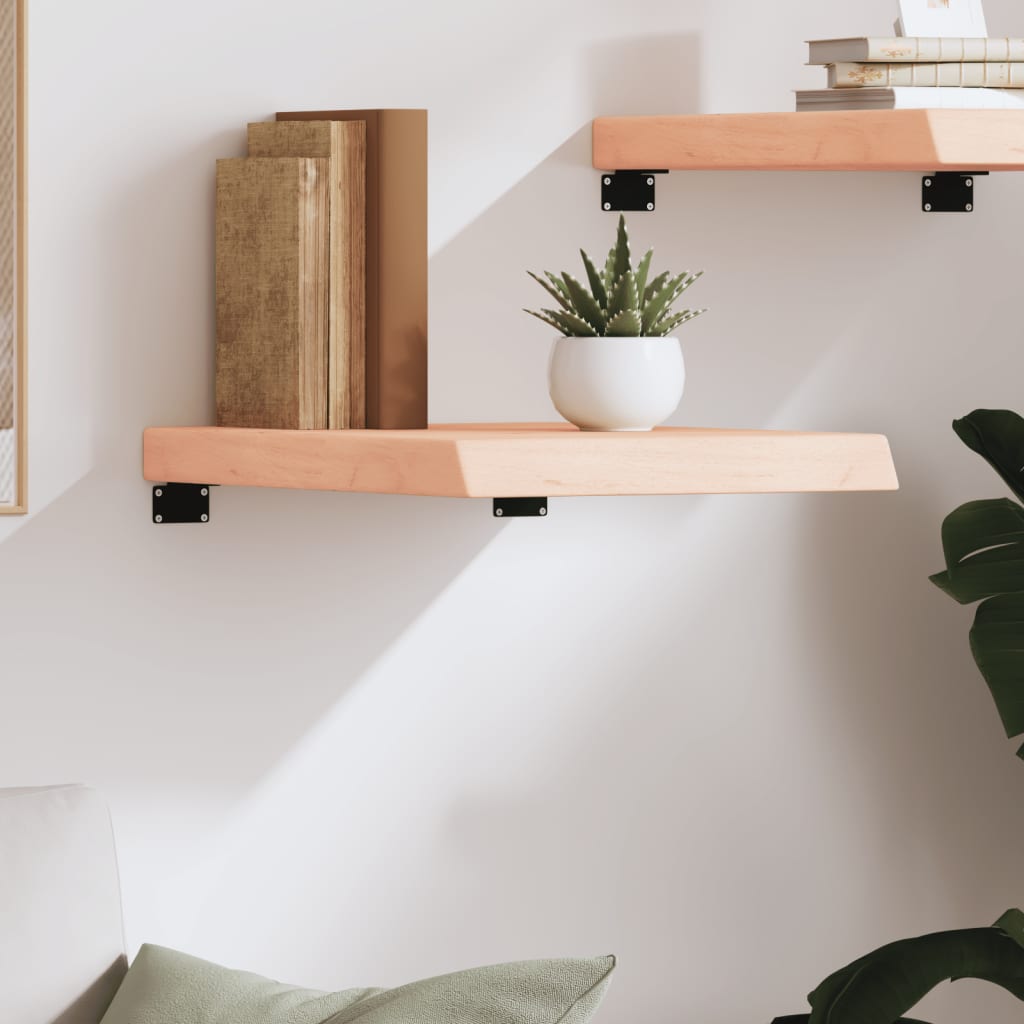 vidaXL Półka, 40x60x(2-6) cm, surowe lite drewno dębowe