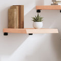 vidaXL Półka, 40x60x(2-6) cm, surowe lite drewno dębowe
