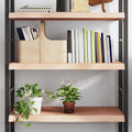 vidaXL Półka, 100x40x(2-6) cm, surowe lite drewno dębowe