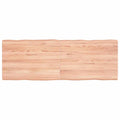 vidaXL Blat, jasnobrązowy 140x50x(2-6) cm drewno z naturalną krawędzią