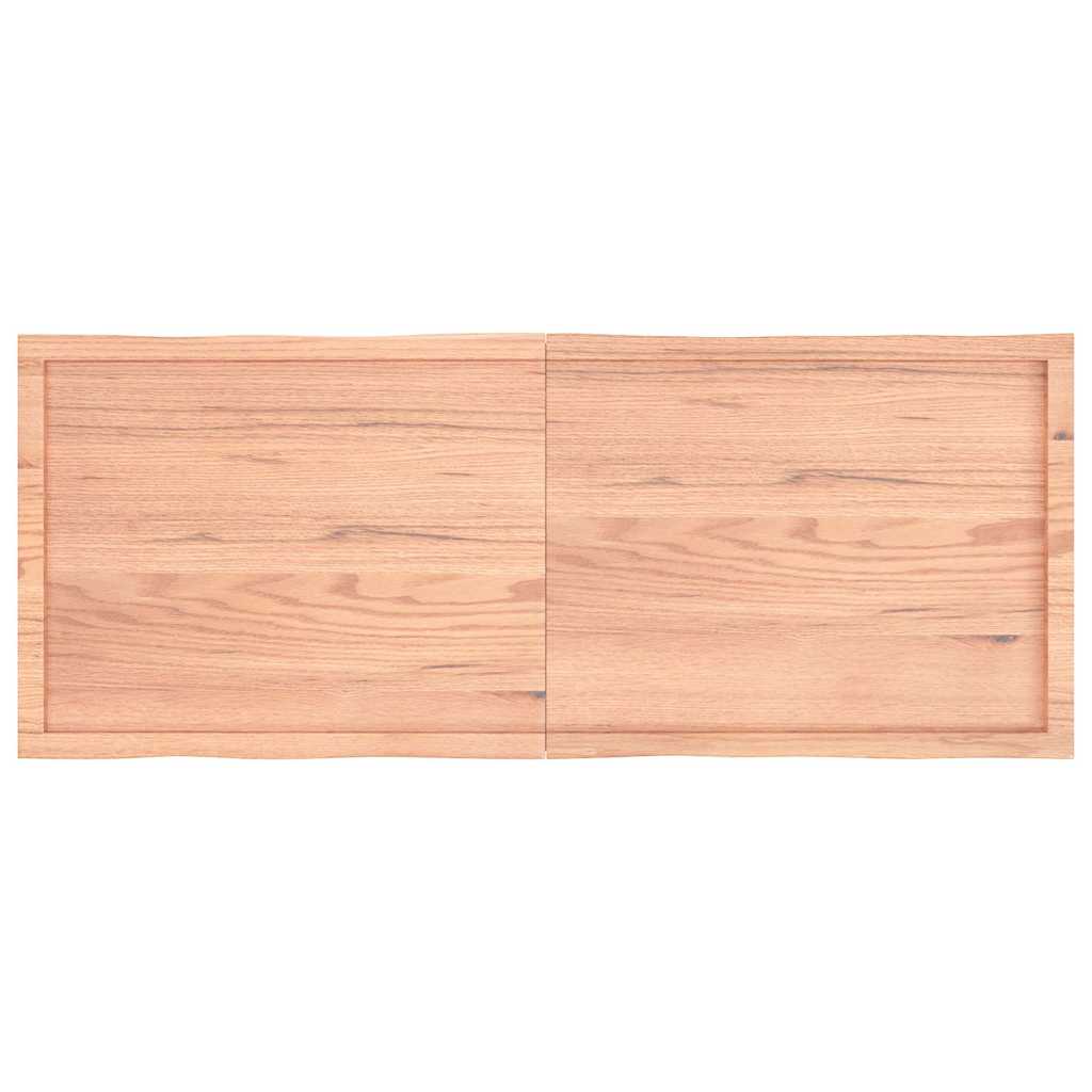 vidaXL Blat, jasnobrązowy 160x60x(2-4)cm drewno z naturalną krawędzią