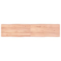 vidaXL Blat, jasnobrązowy 180x40x(2-6) cm drewno z naturalną krawędzią