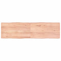 vidaXL Blat, jasnobrązowy 180x50x(2-6) cm drewno z naturalną krawędzią
