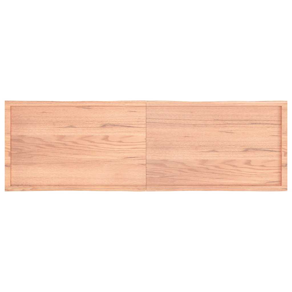 vidaXL Blat jasnobrązowy 200x60x(2-4) cm, drewno z naturalną krawędzią
