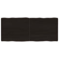 vidaXL Blat ciemnobrązowy 140x60x(2-6) cm drewno z naturalną krawędzią