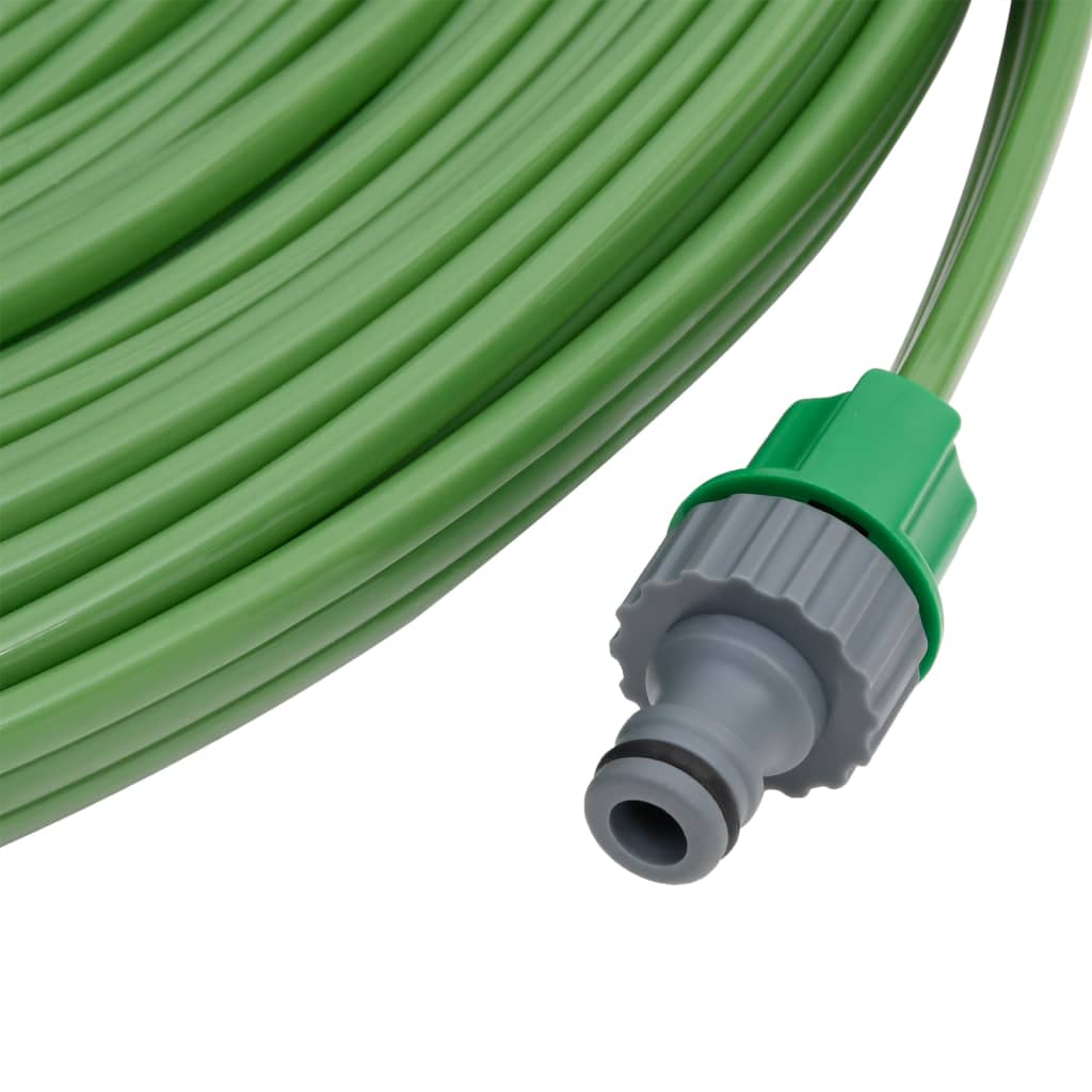 vidaXL 3-tubowy wąż zraszający, zielony, 15 m, PVC
