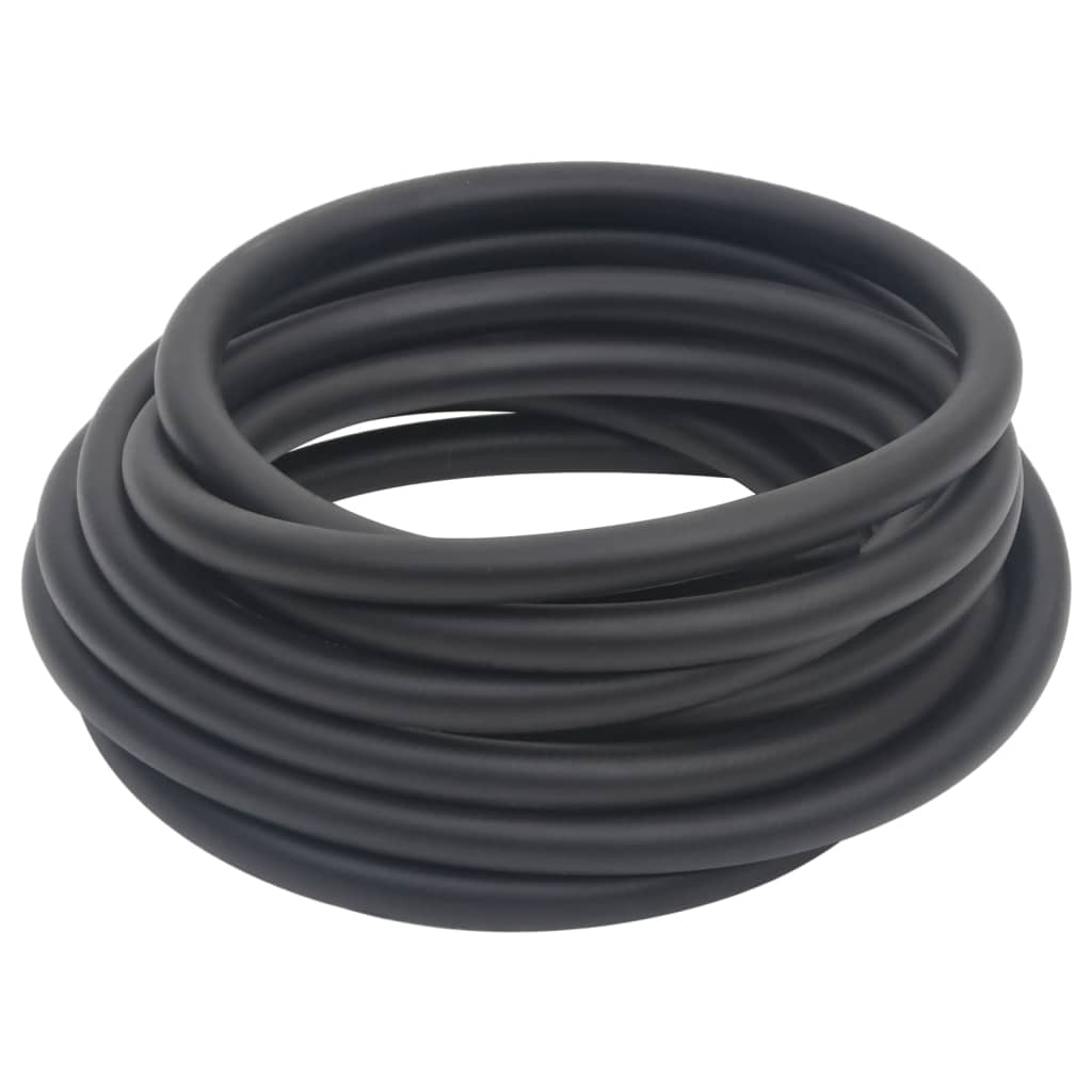 vidaXL Hybrydowy wąż pneumatyczny, czarny, 0,6", 2 m, guma i PVC
