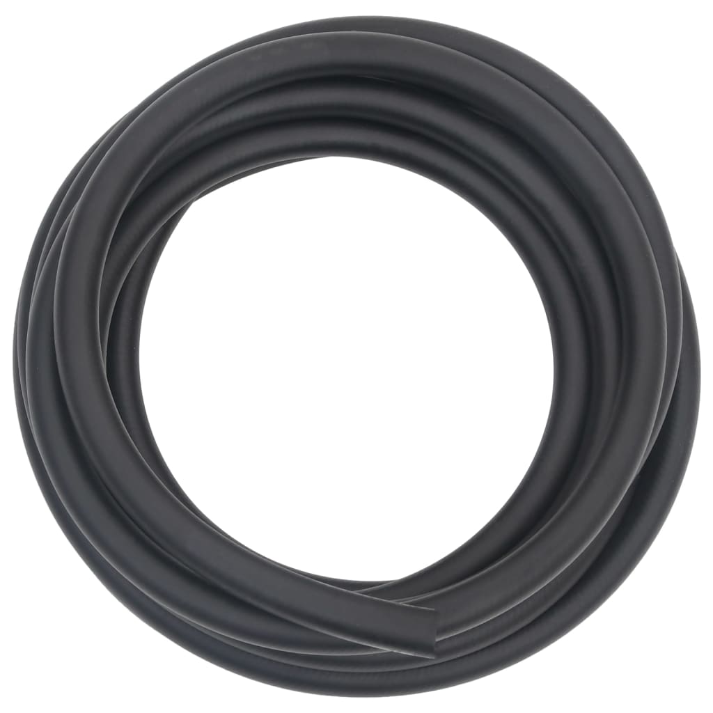 vidaXL Hybrydowy wąż pneumatyczny, czarny, 0,6", 10 m, guma i PVC