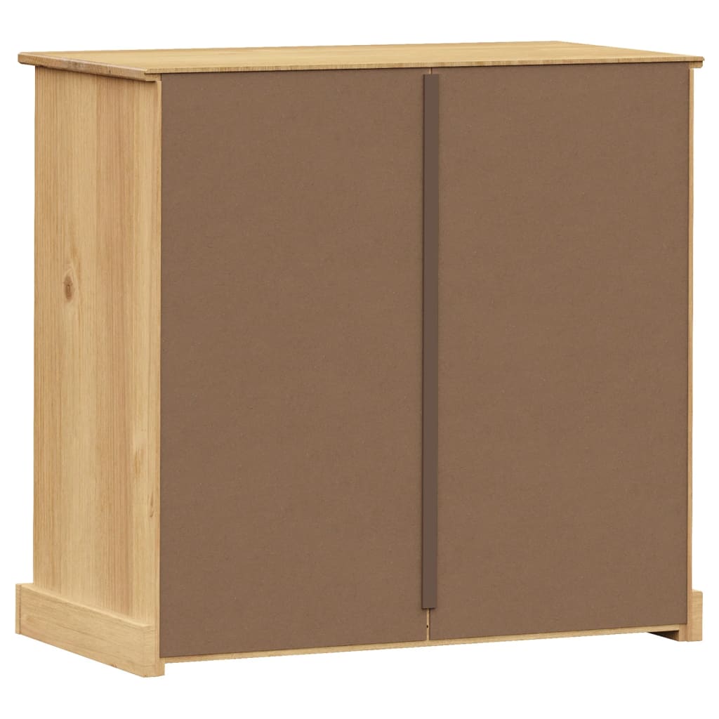 vidaXL Komoda VIGO, 80x40x76 cm, lite drewno sosnowe