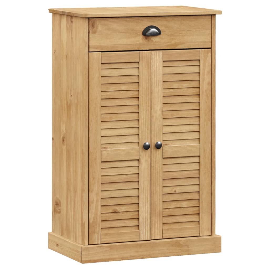 vidaXL Szafka na buty VIGO, 60x35x96 cm, lite drewno sosnowe