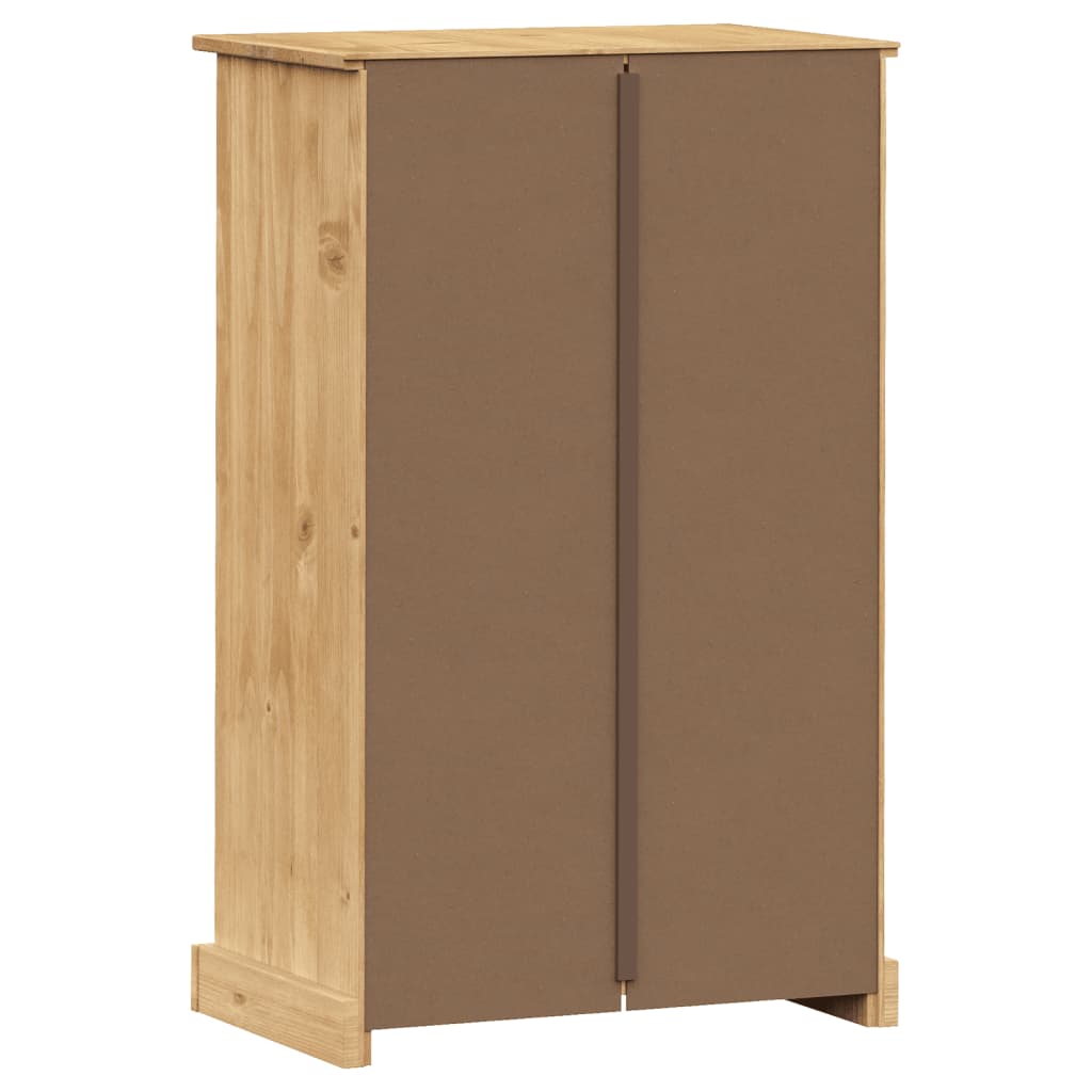 vidaXL Szafka na buty VIGO, 60x35x96 cm, lite drewno sosnowe