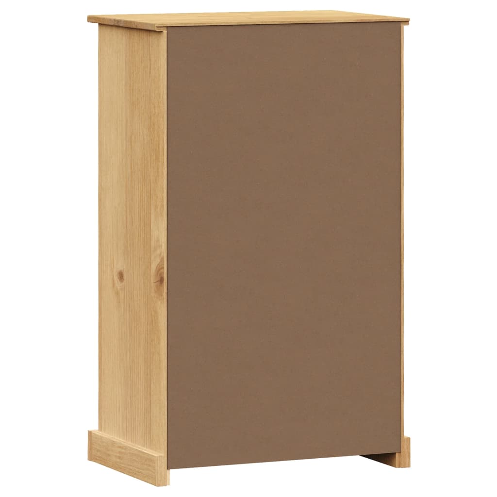 vidaXL Szafka na buty VIGO, 60x35x96 cm, lite drewno sosnowe