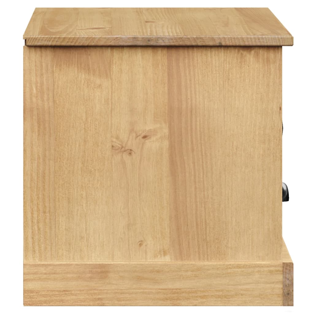 vidaXL Szafka pod TV VIGO, 106x40x40 cm, lite drewno sosnowe