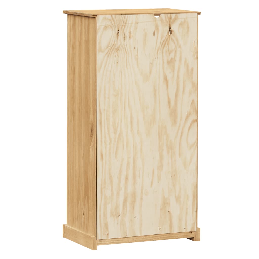 vidaXL Szafka na książki VIGO, 60x35x114,5 cm, lite drewno sosnowe