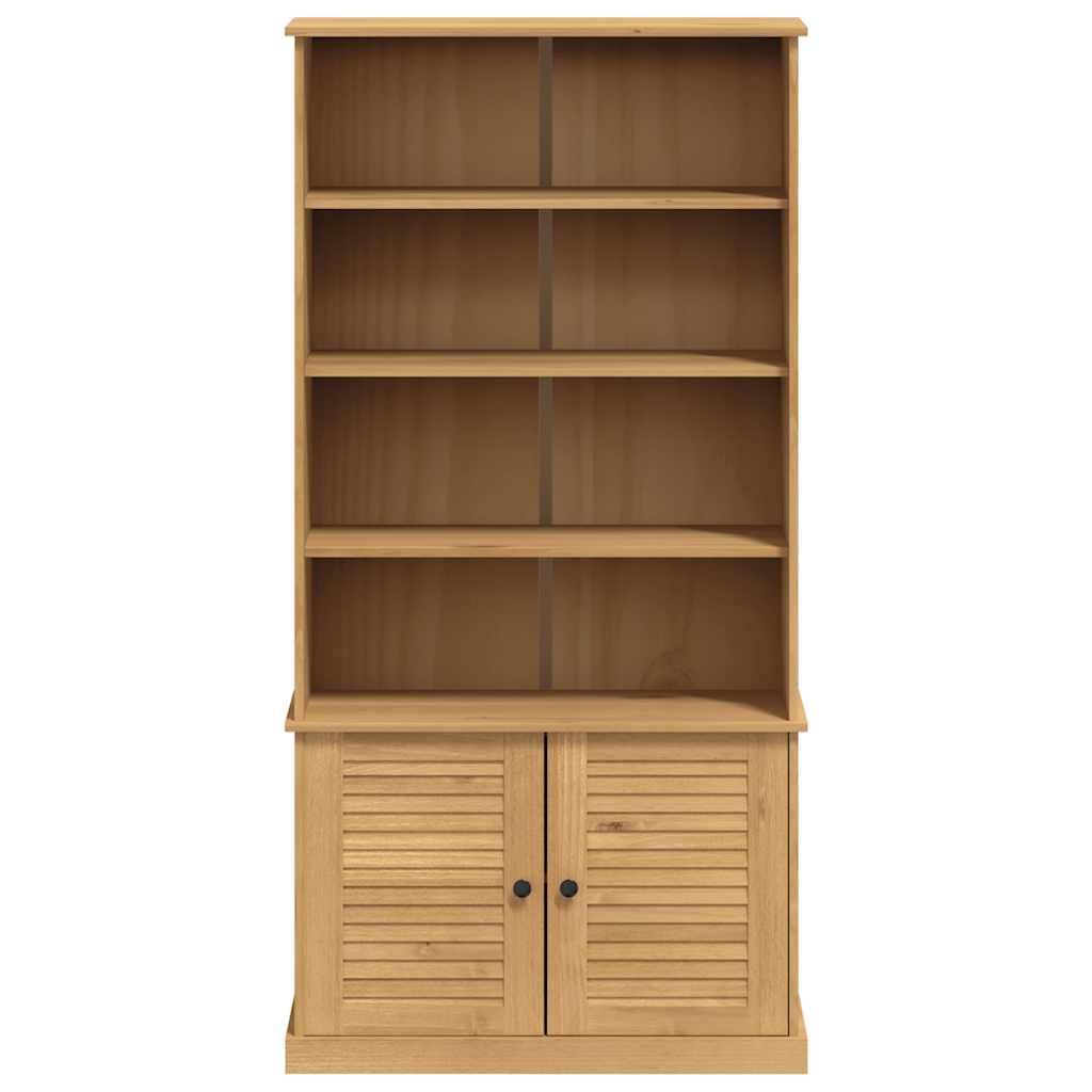 vidaXL Biblioteczka VIGO, 85x35x170 cm, lite drewno sosnowe