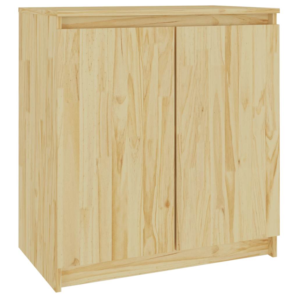 vidaXL Szafka, 60x36x65 cm, lite drewno sosnowe