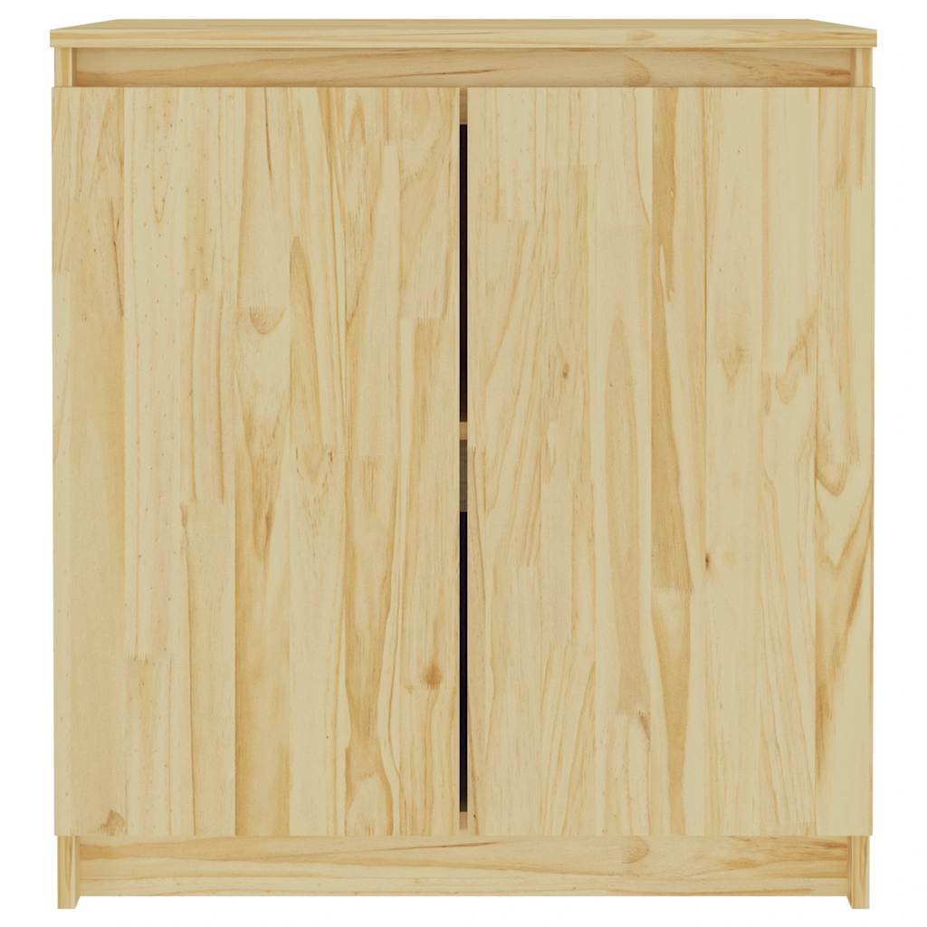 vidaXL Szafka, 60x36x65 cm, lite drewno sosnowe
