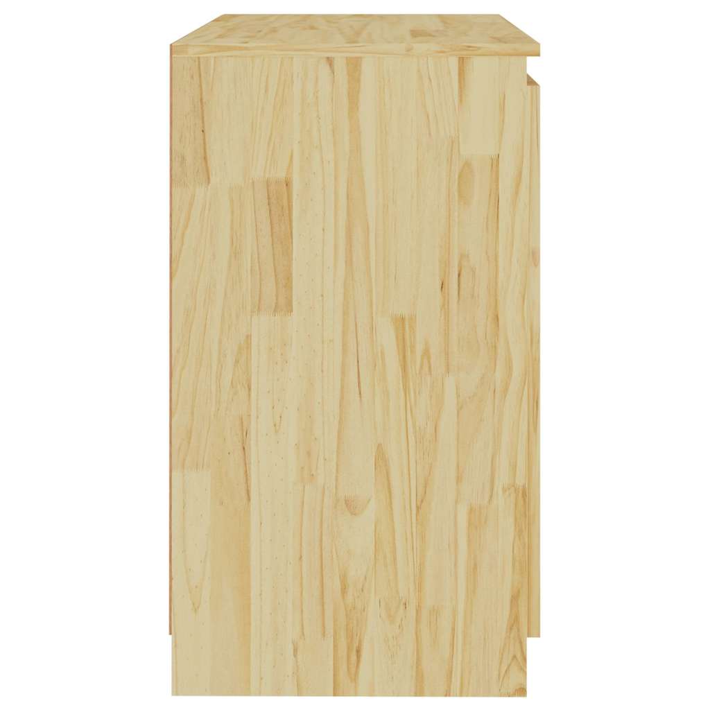 vidaXL Szafka, 60x36x65 cm, lite drewno sosnowe