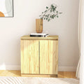 vidaXL Szafka, 60x36x65 cm, lite drewno sosnowe