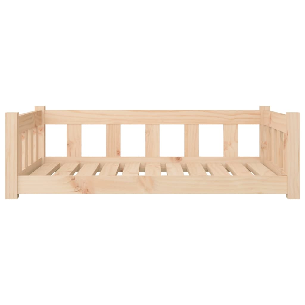 vidaXL Legowisko dla psa, 95,5x65,5x28 cm, lite drewno sosnowe