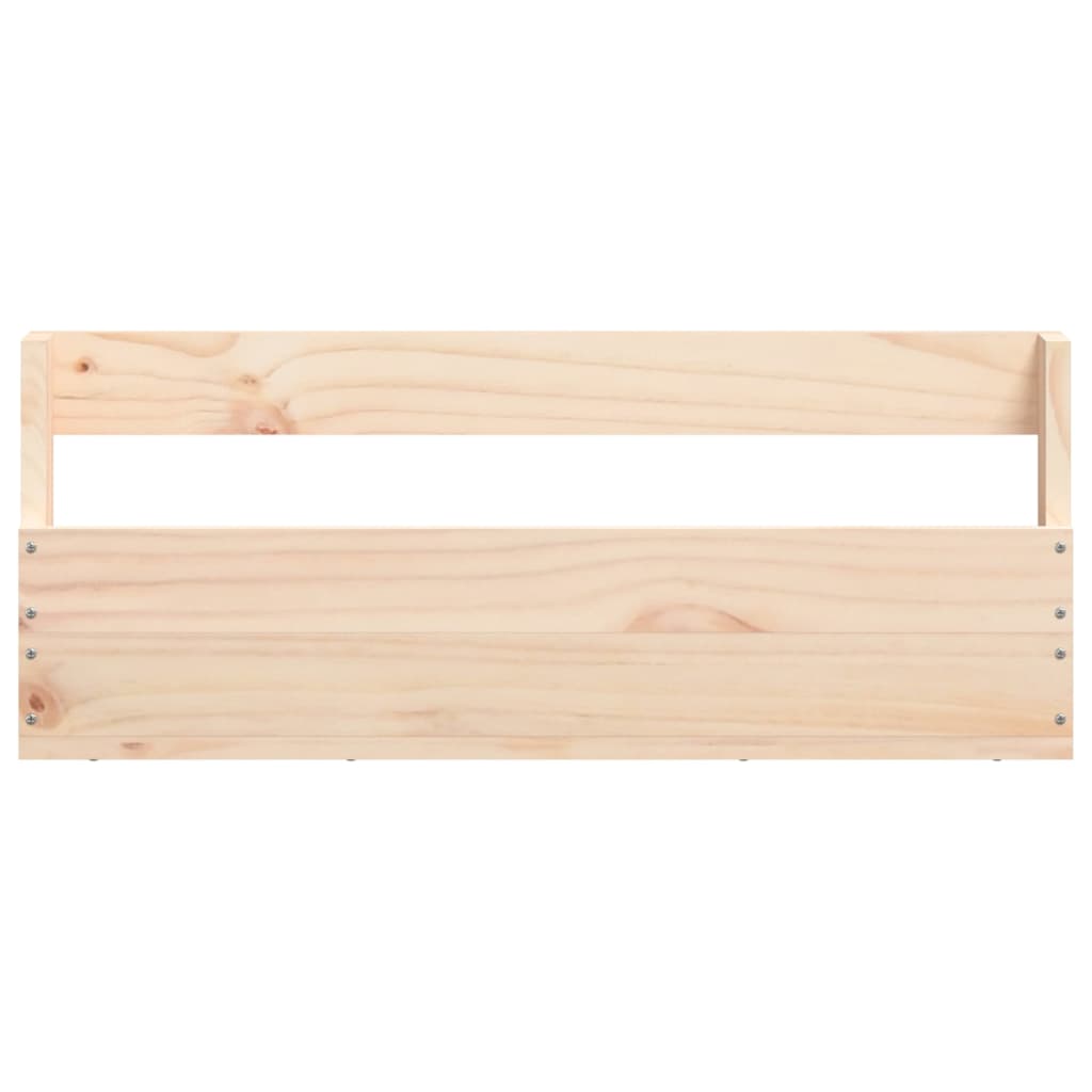 vidaXL Ścienne półki na buty, 2 szt., 59x9x23 cm, sosna