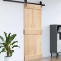 vidaXL Drzwi NARVIK Naturalny 70 x 210 cm Lite Drewno Sosnowe