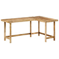 vidaXL Biurko, 165x110x75 cm, lite drewno mango