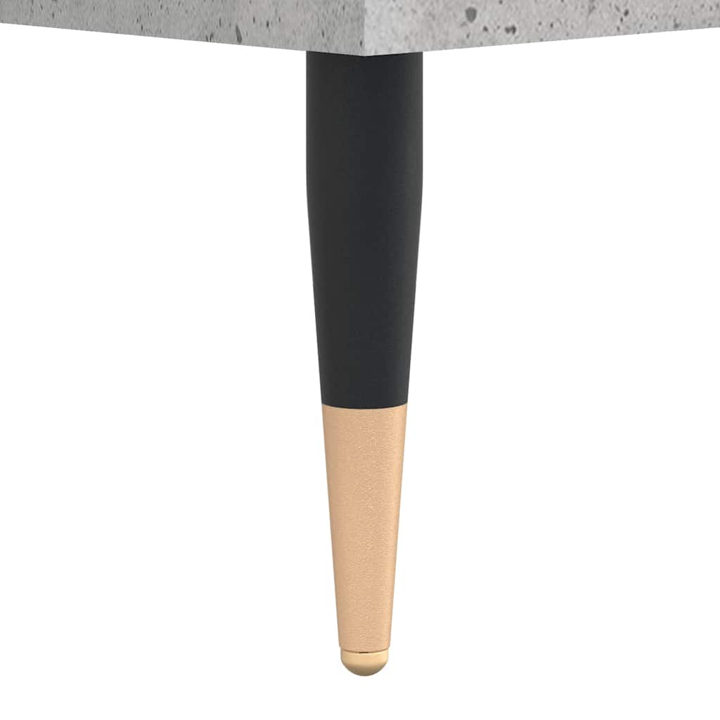 vidaXL Szafka, szarość betonu, 69,5x34x90 cm, materiał drewnopochodny