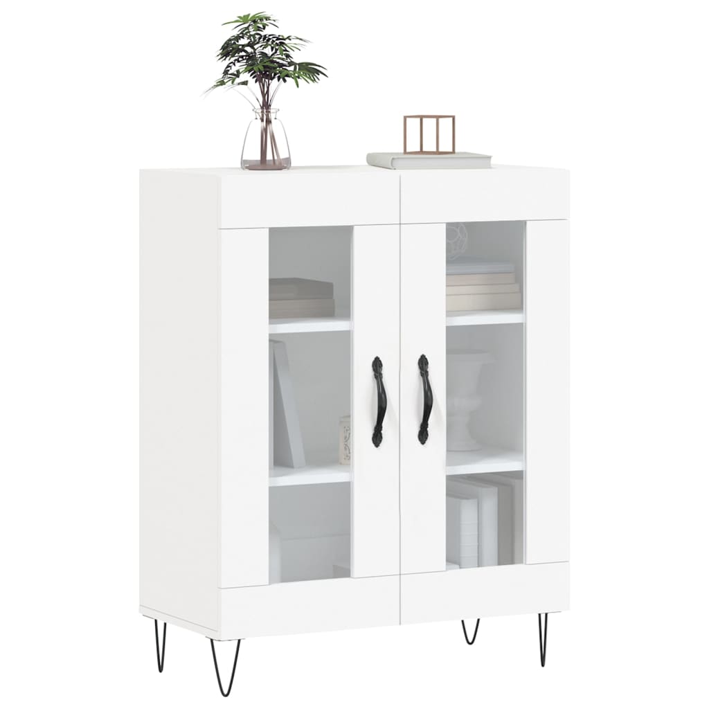 vidaXL Szafka, biała, 69,5x34x90 cm, materiał drewnopochodny