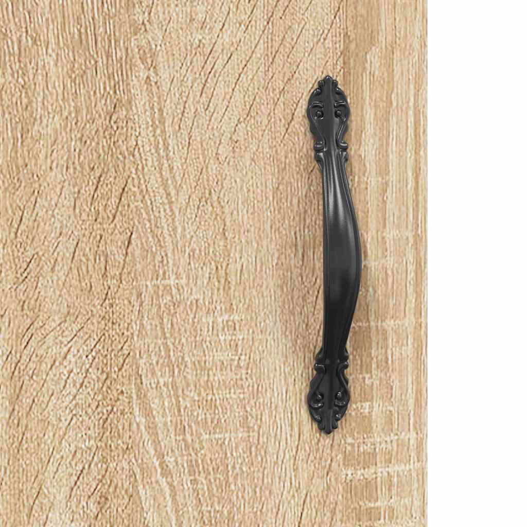 vidaXL Szafka, dąb sonoma, 69,5x34x90 cm, materiał drewnopochodny