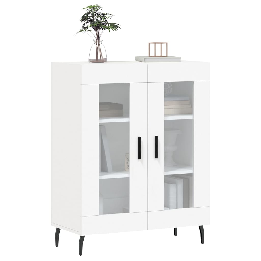vidaXL Szafka, biała, 69,5x34x90 cm, materiał drewnopochodny