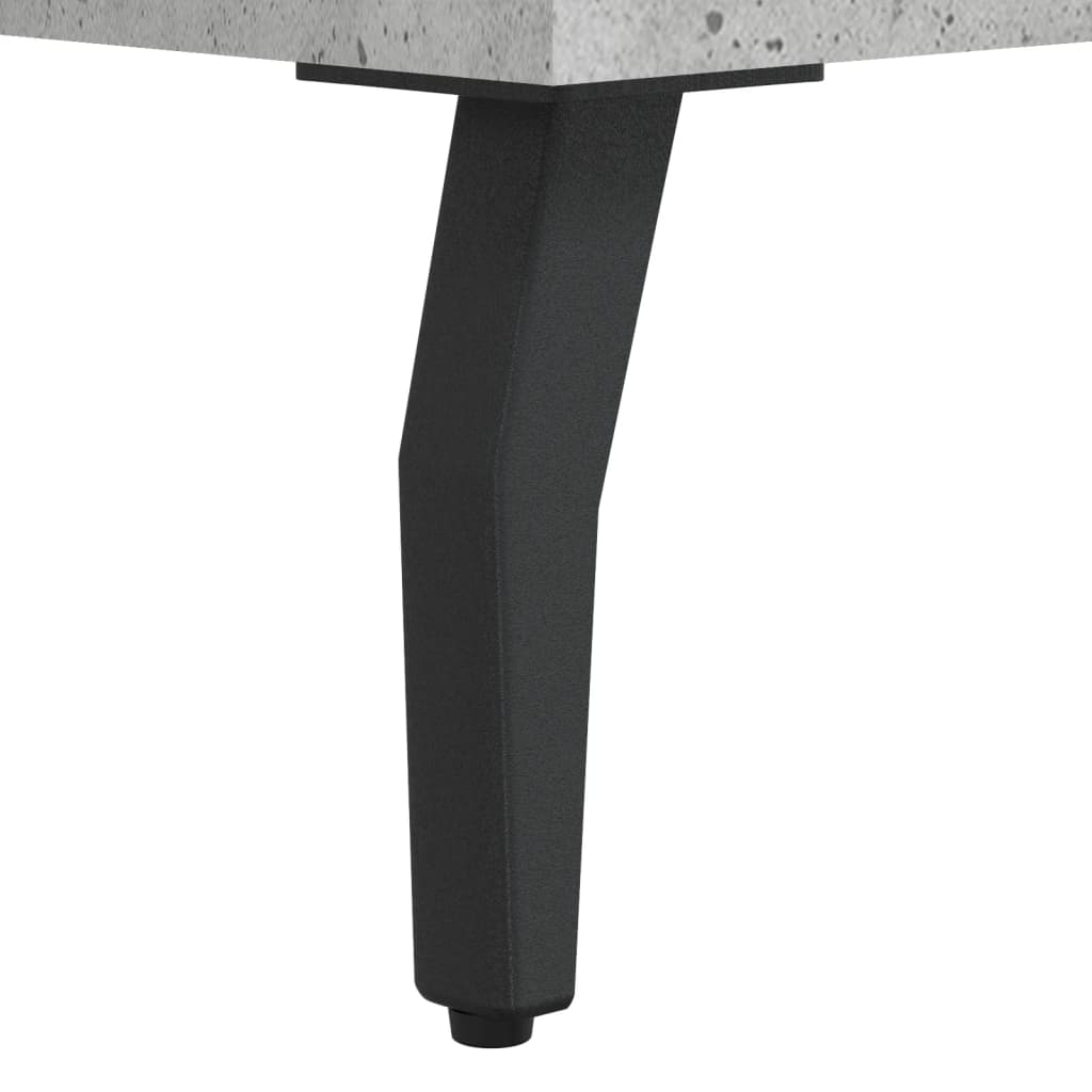 vidaXL Szafka, szarość betonu, 69,5x34x90 cm, materiał drewnopochodny