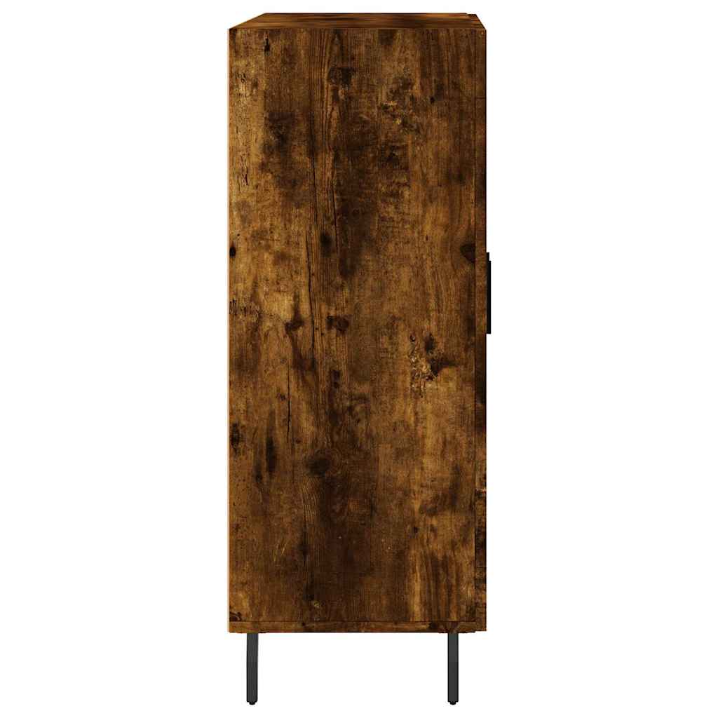 vidaXL Szafka, przydymiony dąb, 69,5x34x90 cm, materiał drewnopochodny