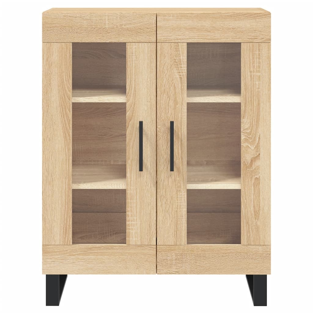 vidaXL Szafka, dąb sonoma, 69,5x34x90 cm, materiał drewnopochodny