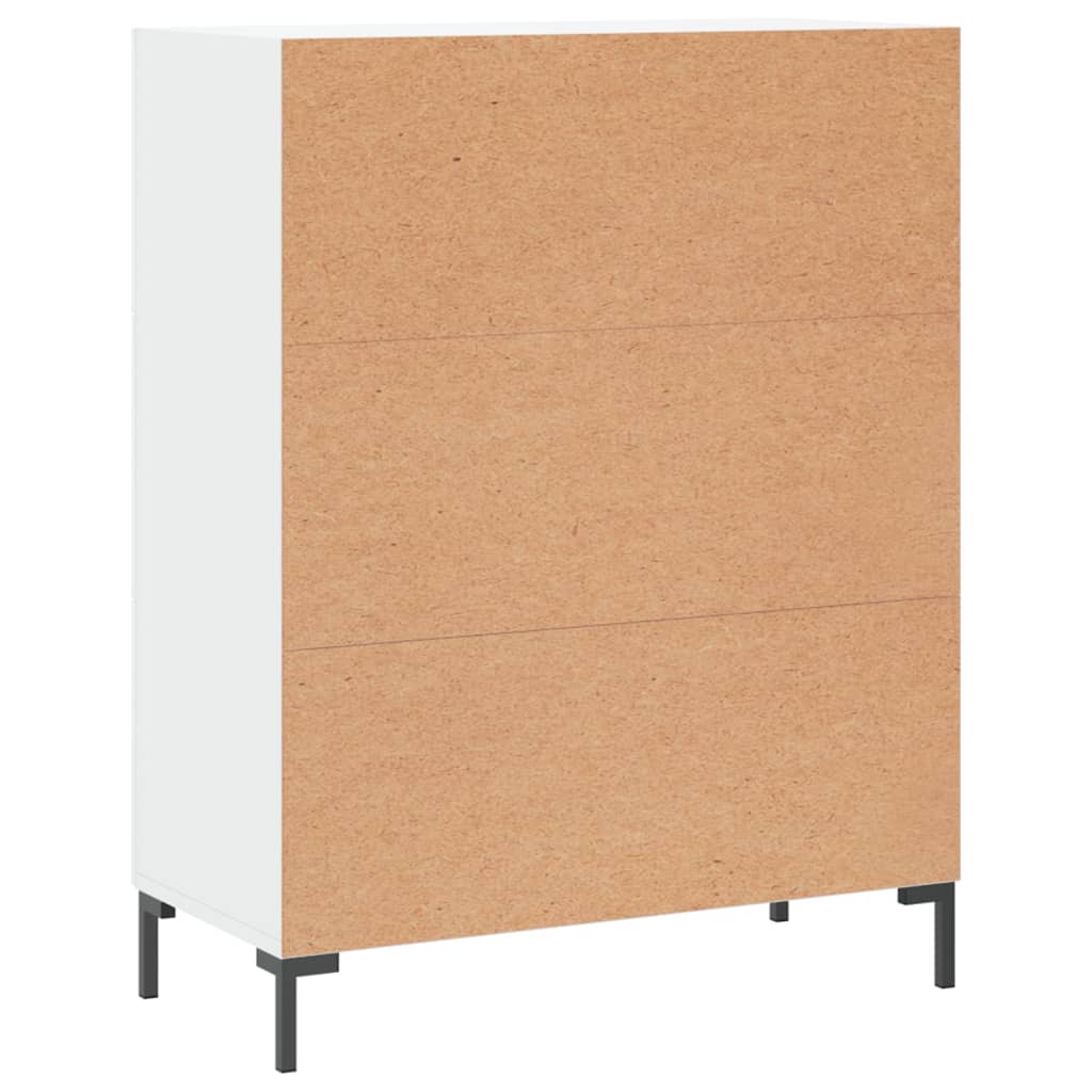 vidaXL Szafka, biała, 69,5x34x90 cm, materiał drewnopochodny