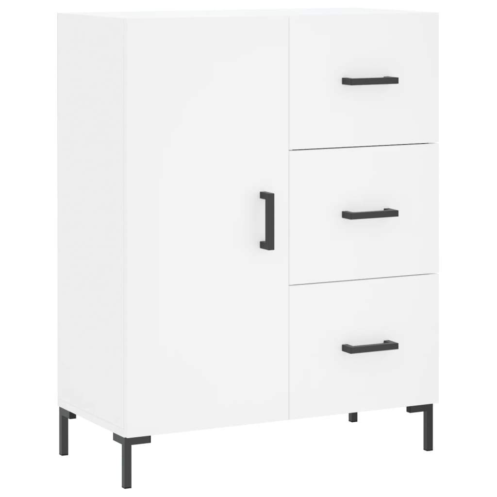 vidaXL Szafka, biała, 69,5x34x90 cm, materiał drewnopochodny