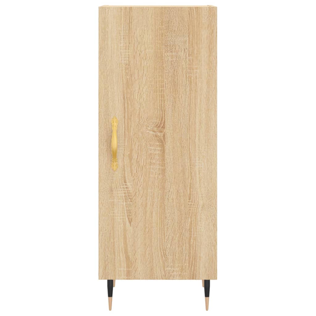 vidaXL Szafka, dąb sonoma, 34,5x34x90 cm, materiał drewnopochodny