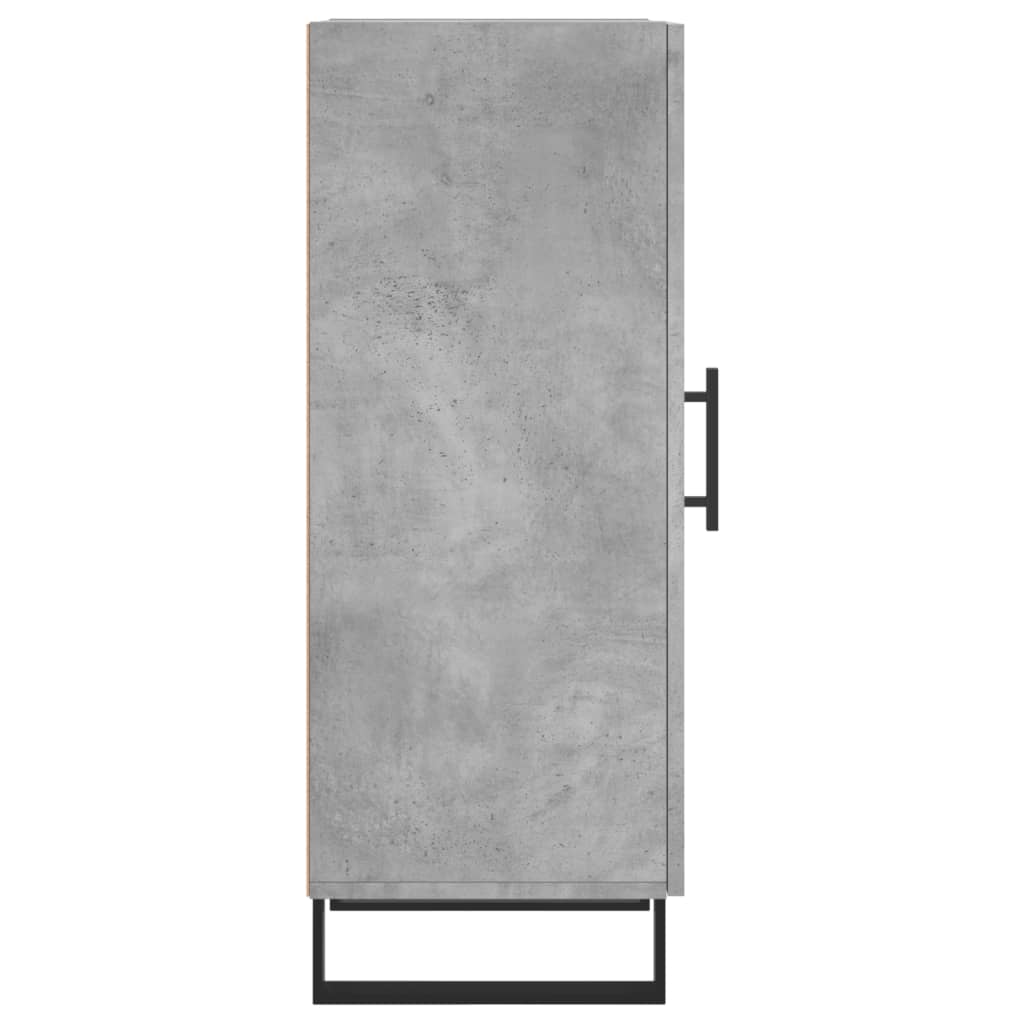vidaXL Szafka, szarość betonu, 34,5x34x90 cm, materiał drewnopochodny
