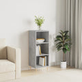 vidaXL Szafka, szarość betonu, 34,5x32,5x90cm, materiał drewnopochodny
