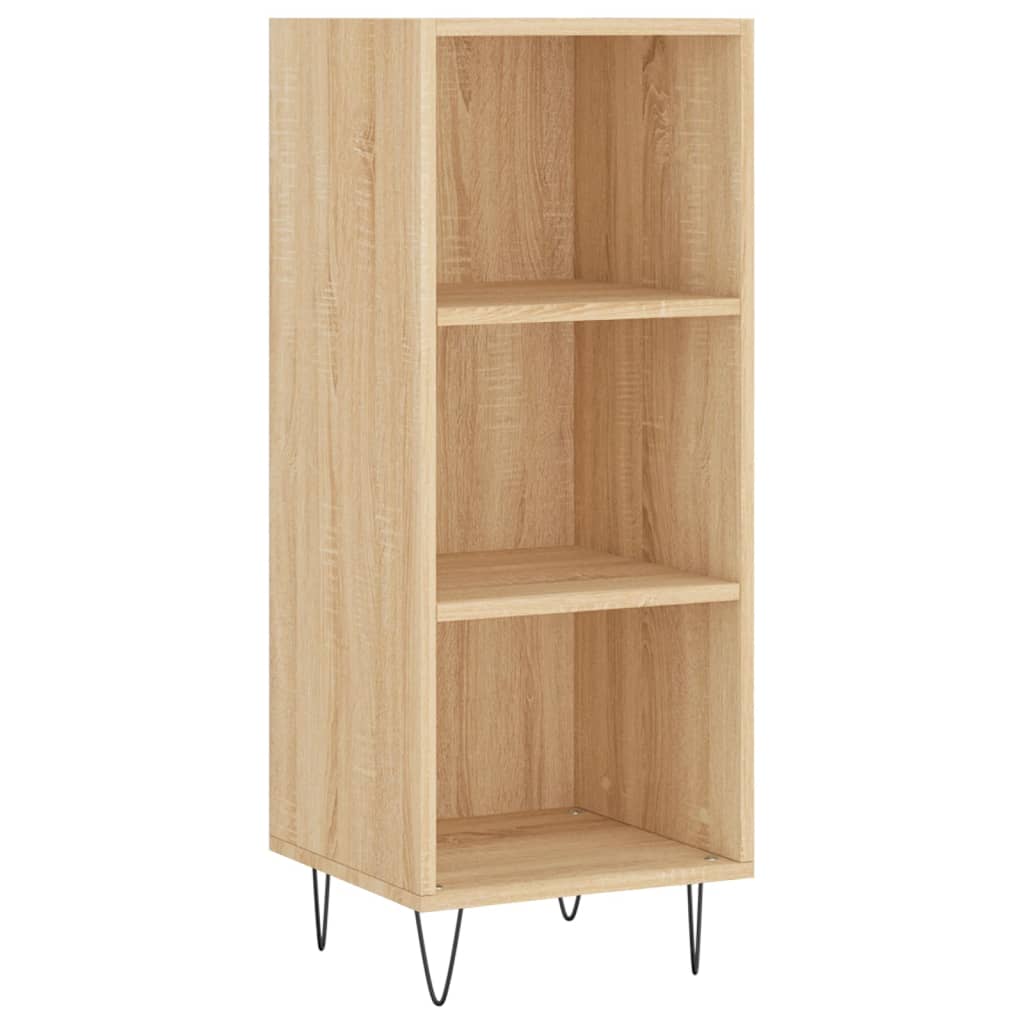 vidaXL Szafka, dąb sonoma, 34,5x32,5x90 cm, materiał drewnopochodny