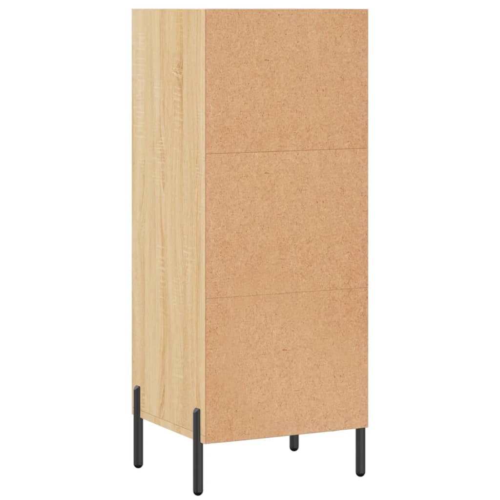 vidaXL Szafka, dąb sonoma, 34,5x32,5x90 cm, materiał drewnopochodny